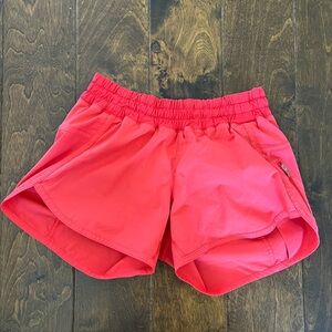 lululemon athletica Coral Athletic Shorts